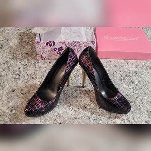 Shoe Dazzle 8.5 Frederique Heels